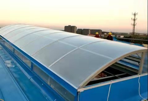 側開型電動采光排煙天窗